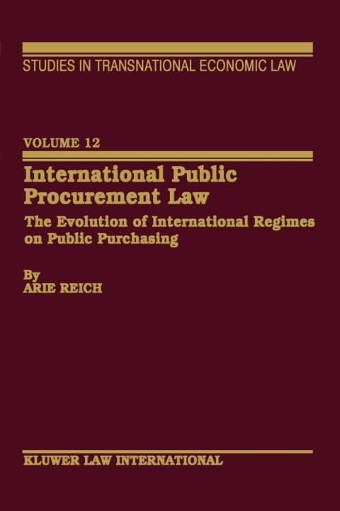 Cover image for book International Public Procurement Law