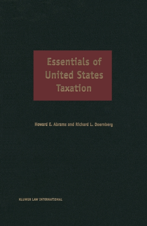 Cover image for book Essentials of United States Taxation
