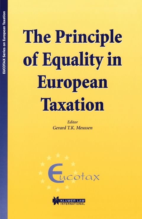 Cover image for book The Principle of Equality in European Taxation