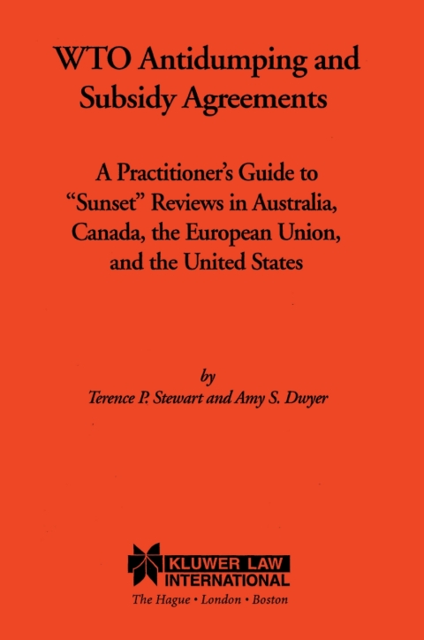 WTO Antidumping and Subsidy Agreements 