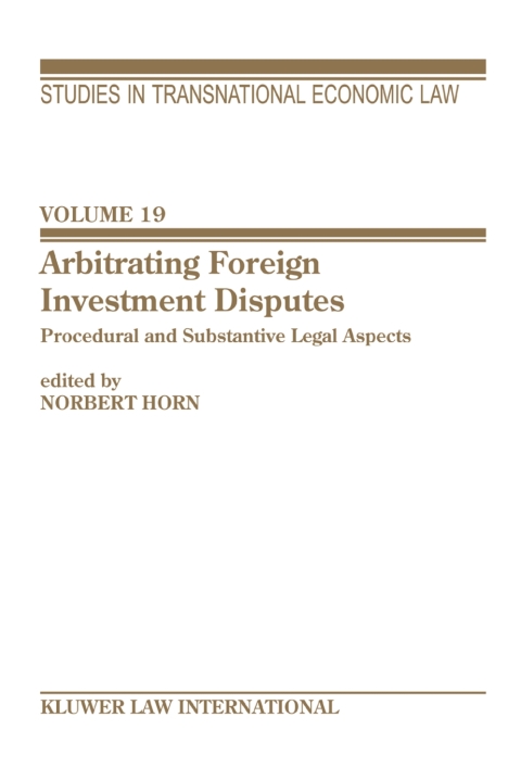 Cover image for book Arbitrating Foreign Investment Disputes