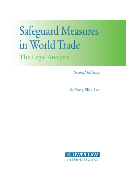 Cover image for book Safeguard Measures in World Trade