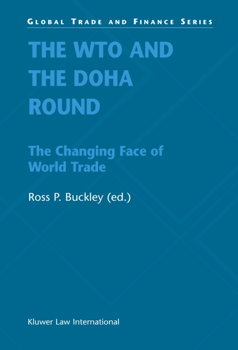 Cover image for book The WTO and the Doha Round