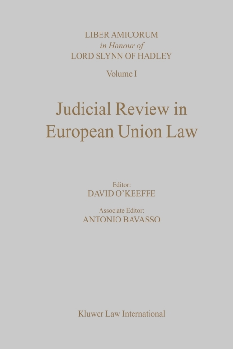 Cover image for book Judicial Review in European Union Law