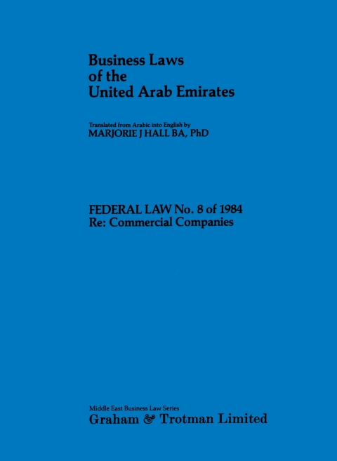 Cover image for book Business Laws of the United Arab Emirates