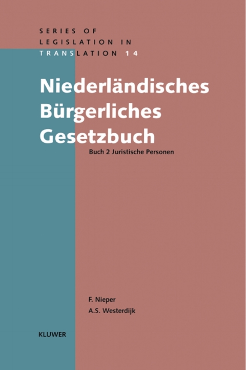 Cover image for book Niederländishes Bürgerliches Gesetzbuch