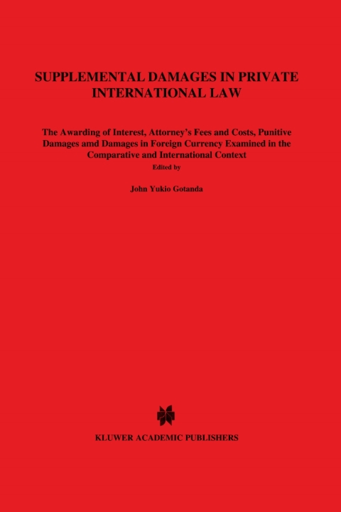 Cover image for book Supplemental Damages in Private International Law