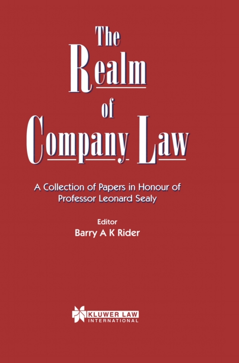 Cover image for book The Realm of Company Law