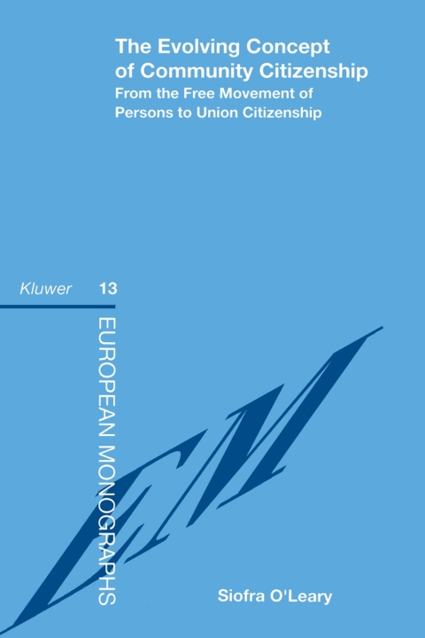 Cover image for book The Evolving Concept of Community Citizenship