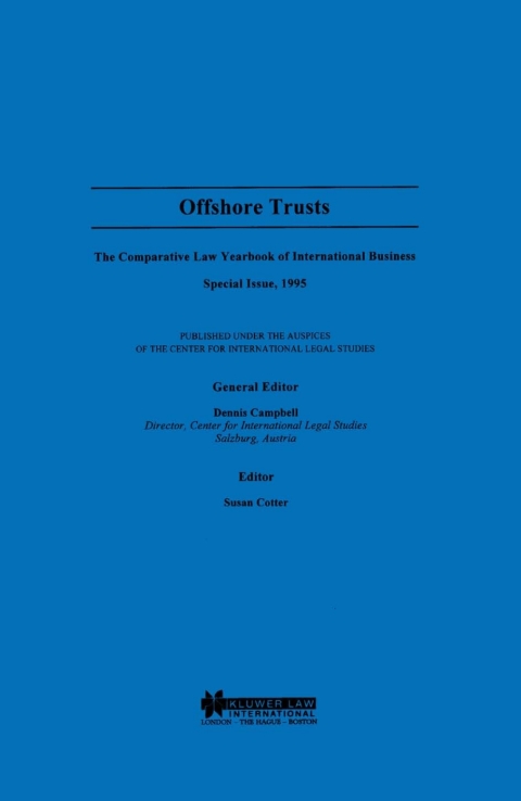 Cover image for book Offshore Trusts