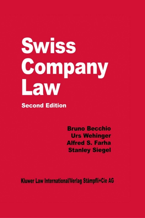 Cover image for book Swiss Company Law