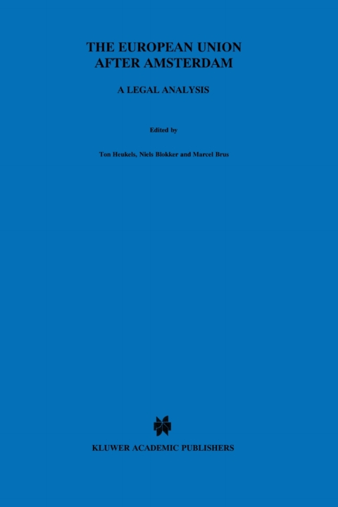 Cover image for book The European Union after Amsterdam