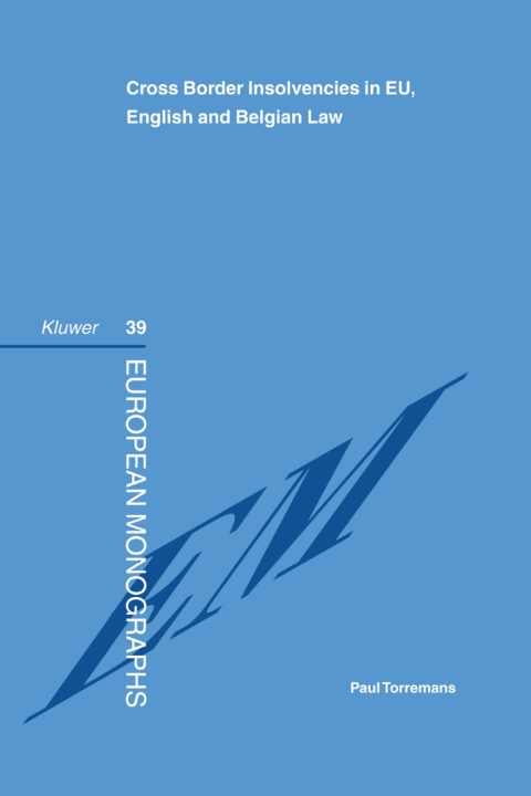 Cover image for book Cross Border Insolvencies in EU, English and Belgian Law