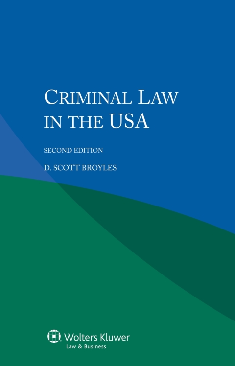 Cover image for book Criminal Law in the USA