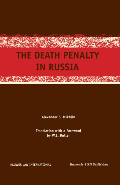 Cover image for book The Death Penalty in Russia