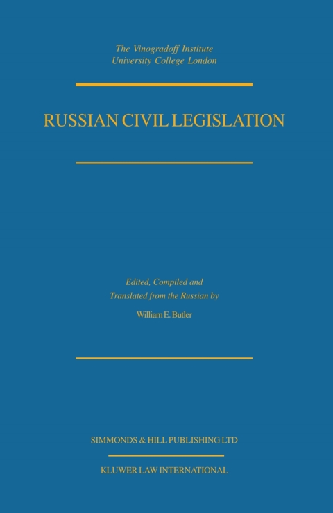 Cover image for book Russian Civil Legislation