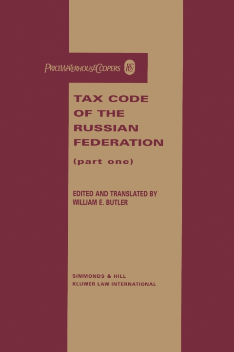 Cover image for book Tax Code of the Russian Federation