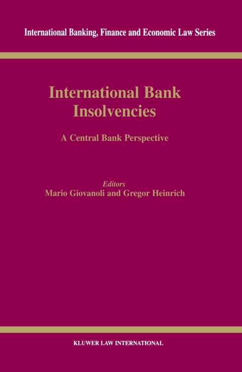 Cover image for book International Bank Insolvencies