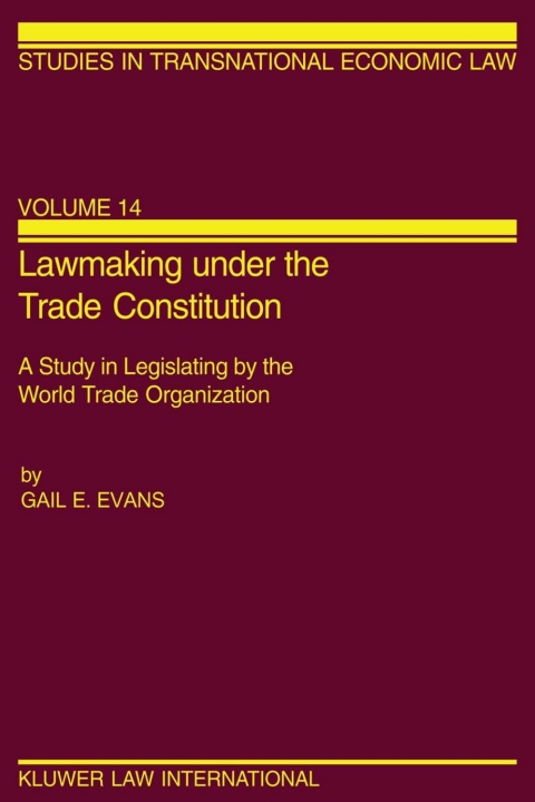 Cover image for book Lawmaking under the Trade Constitution