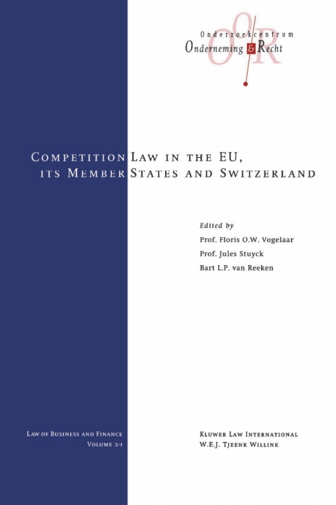 Cover image for book Competition Law in the EU, Its Member States and Switzerland