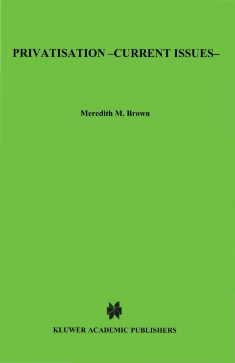 Cover image for book Privatisation - Current Issues