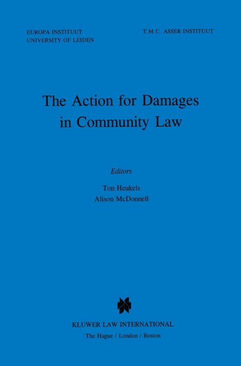 Cover image for book The Action for Damages in Community Law