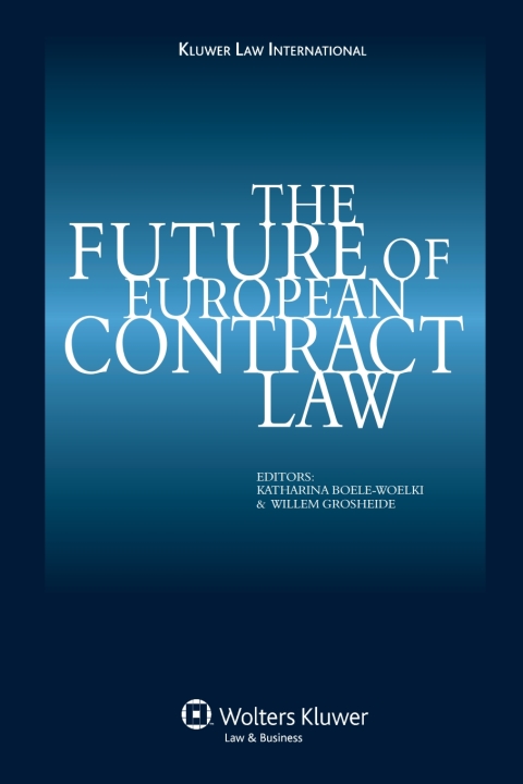 Cover image for book The Future of European Contract Law