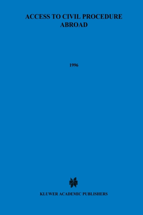 Cover image for book Access to Civil Procedure Abroad