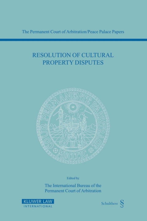 Cover image for book Resolution of Cultural Property Disputes
