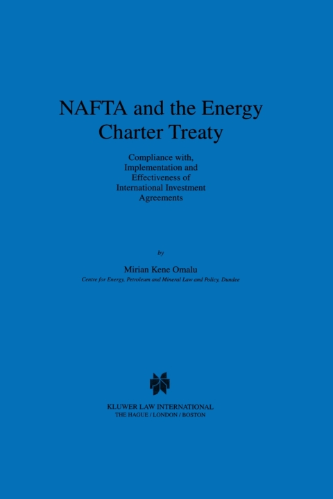 Cover image for book NAFTA and the Energy Charter Treaty