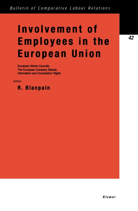 Cover image for book Involvement of Employees in the European Union