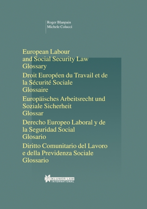 Cover image for book European Labour Law and Social Security Law