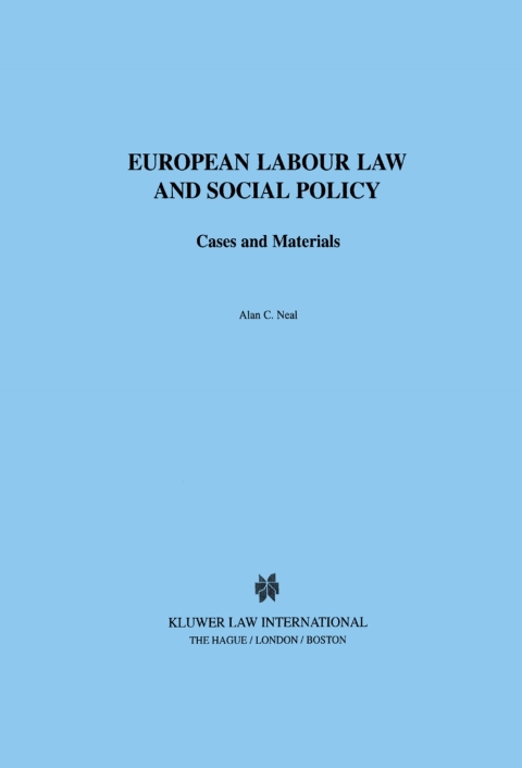 Cover image for book European Labour Law and Social Policy