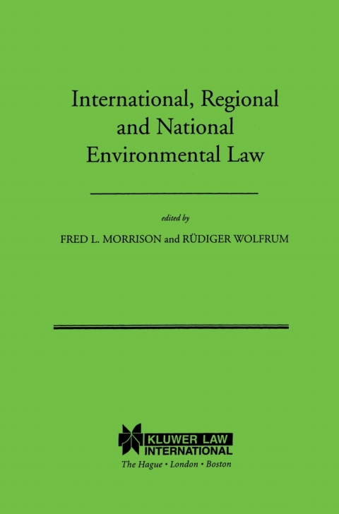 Cover image for book International, Regional and National Environmental Law