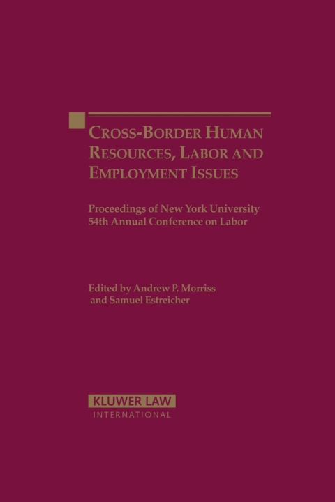 Cover image for book Cross-Border Human Resources, Labor and Employment Issues