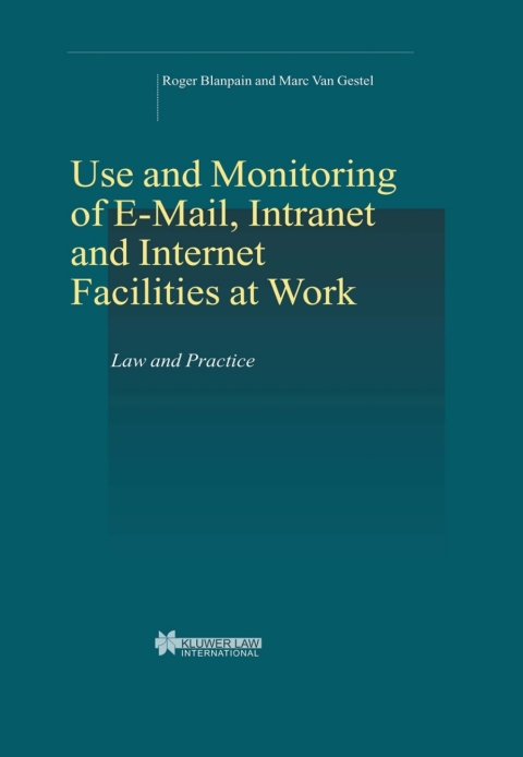 Cover image for book Use and Monitoring of E-mail