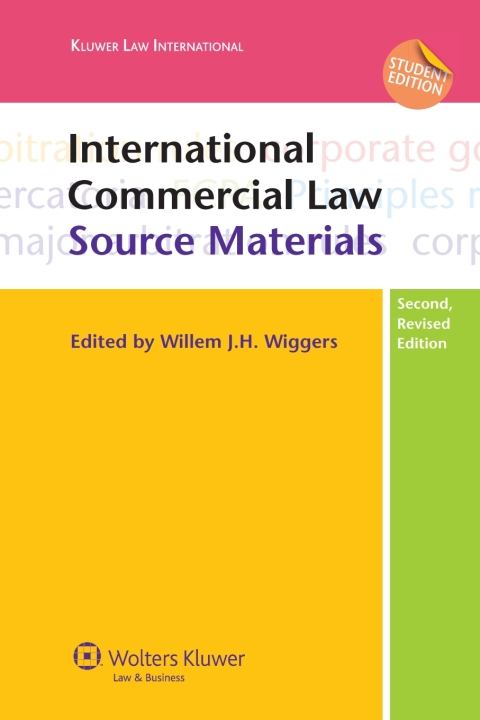 Cover image for book International Commercial Law: Source Materials