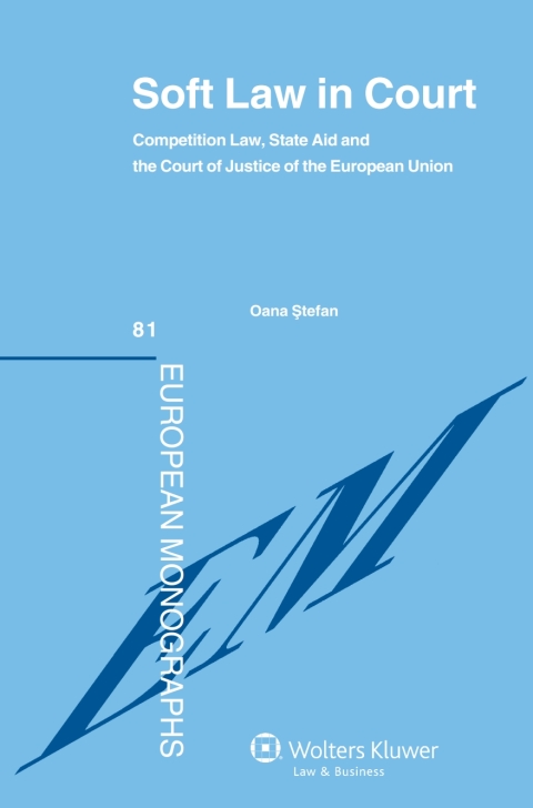 Cover image for book Soft Law in Court