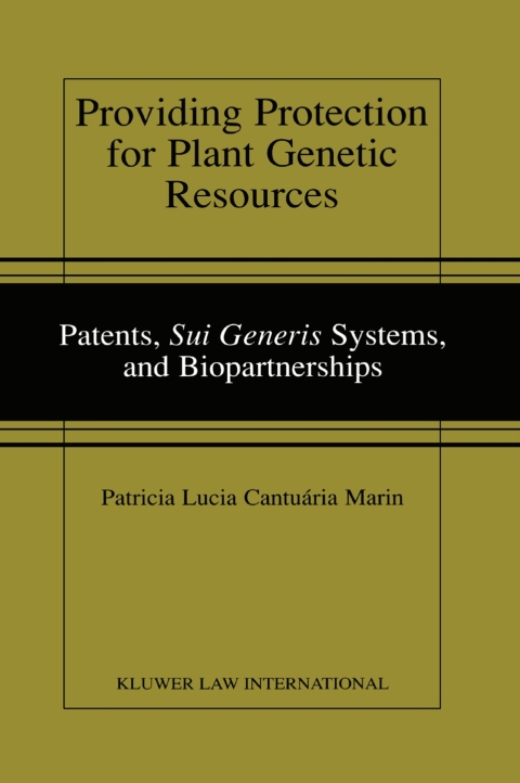 Cover image for book Providing Protection for Plant Genetic Resources