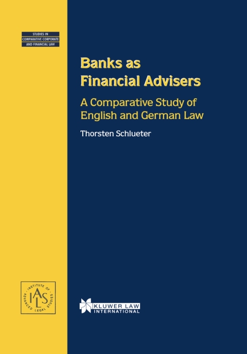Cover image for book Banks as Financial Advisers