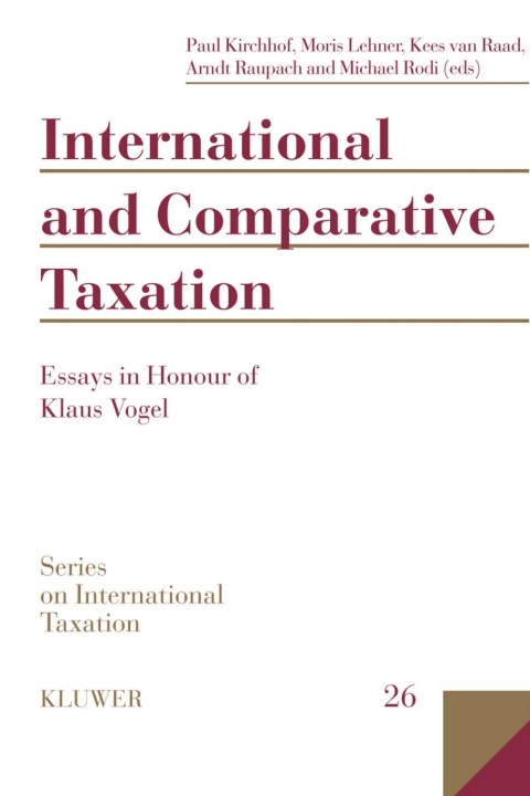 Cover image for book International and Comparative Taxation