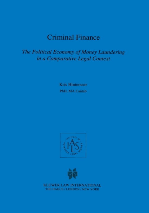 Cover image for book Criminal Finance