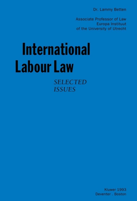 Cover image for book International Labour Law