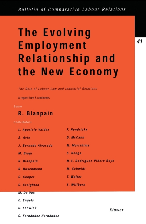Cover image for book The Evolving Employment Relationship and the New Economy