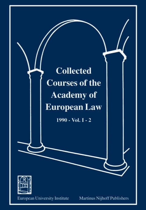 Cover image for book Collected Courses of the Academy of European Law 1990 Vol. II - 2