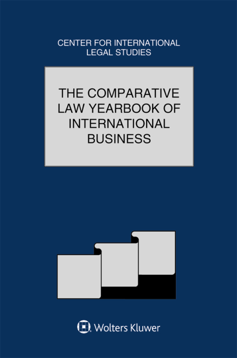 Cover image for book The Comparative Law Yearbook of International Business: Volume 38, 2016