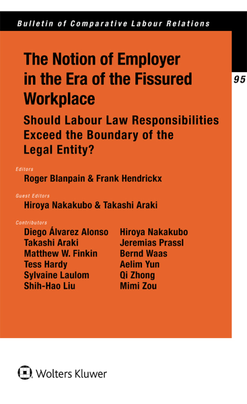 Cover image for book The Notion of Employer in the Era of the Fissured Workplace