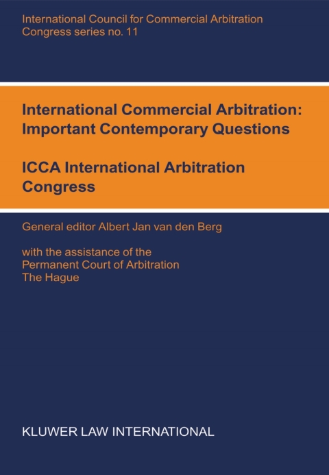 Cover image for book International Commercial Abritation