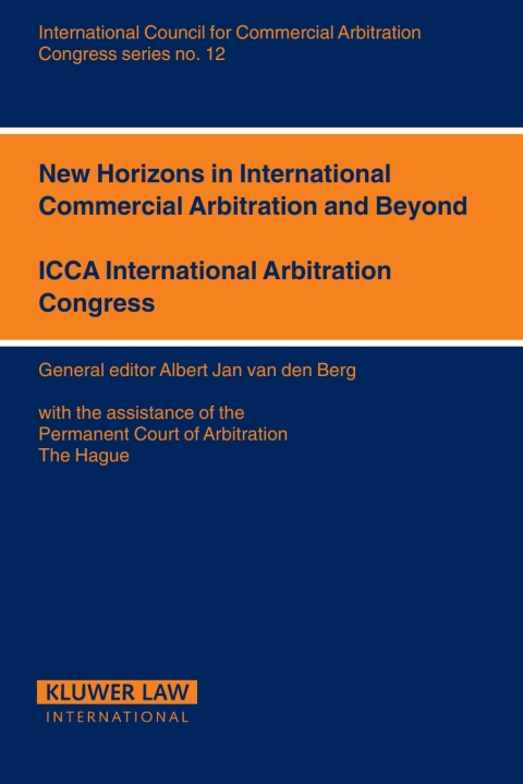 Cover image for book New Horizons for International Commercial Arbitration and Beyond