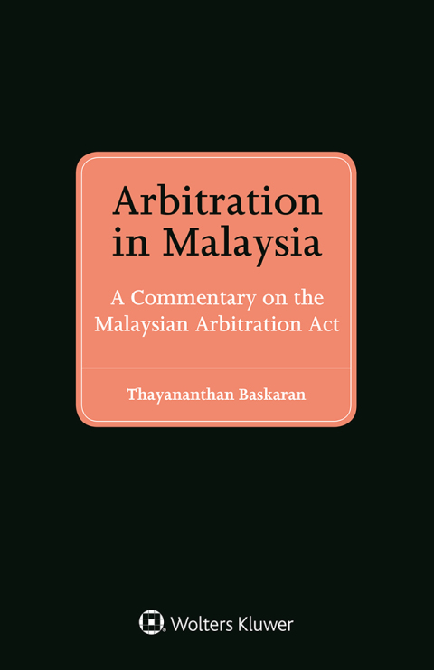Cover image for book Arbitration in Malaysia